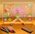 LED Acrylic Message Board | Aesthetic Glow Memo Board