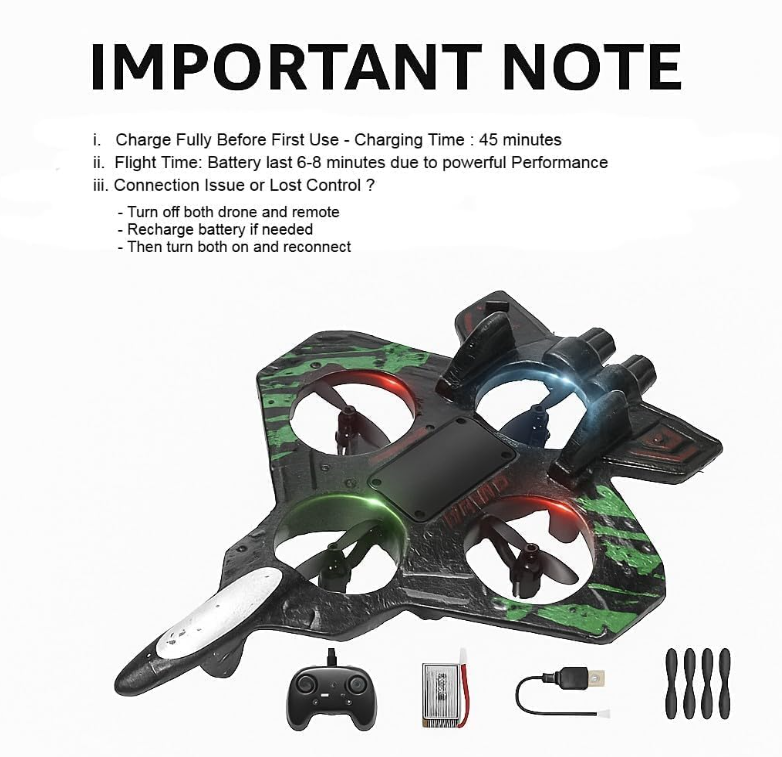 RC Flying Drone Plane