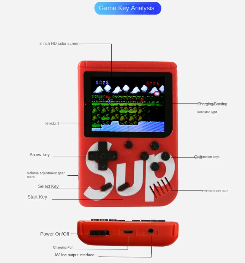 SUP 400-in-1 Retro Console