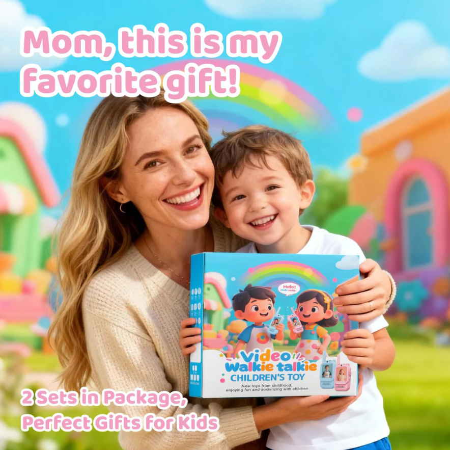 Kids Smart Walkie Talkies with Video Calling